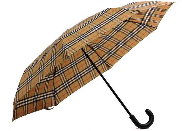 BURBERRY folding umbrella