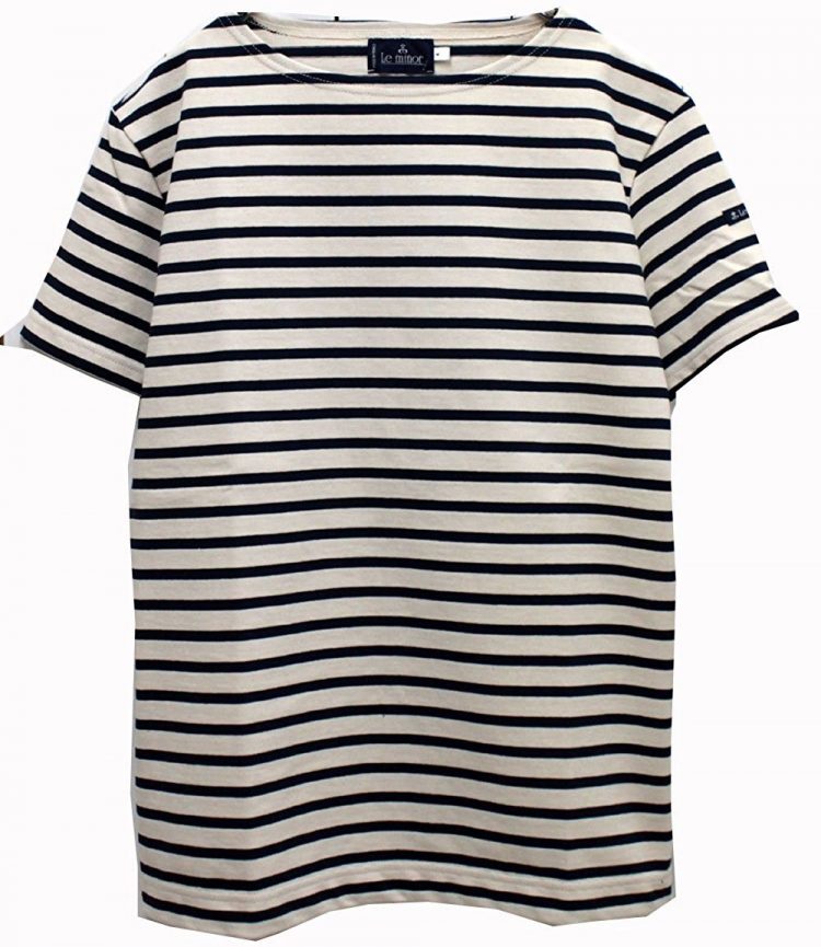 Le minor Striped Basque T-shirt