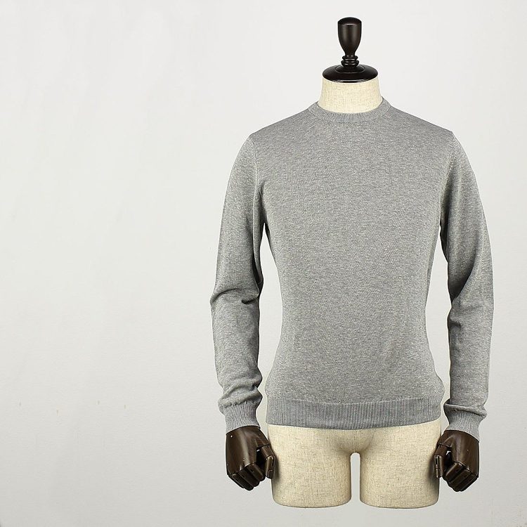 ZANONE Cotton Crew Neck Knit