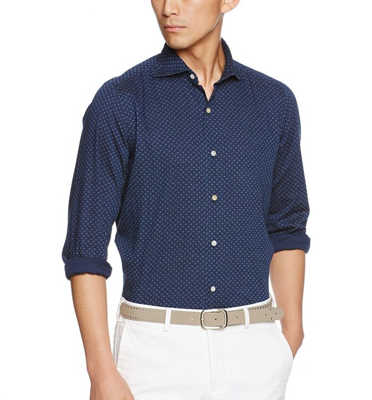 Finamore Cutaway Printed Shirt