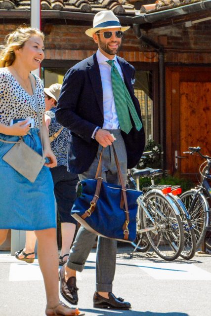 How to Elevate Men's Codes with Slacks (5) "If you are conscious of the finish of the hem depending on your taste, you will look much more stylish!