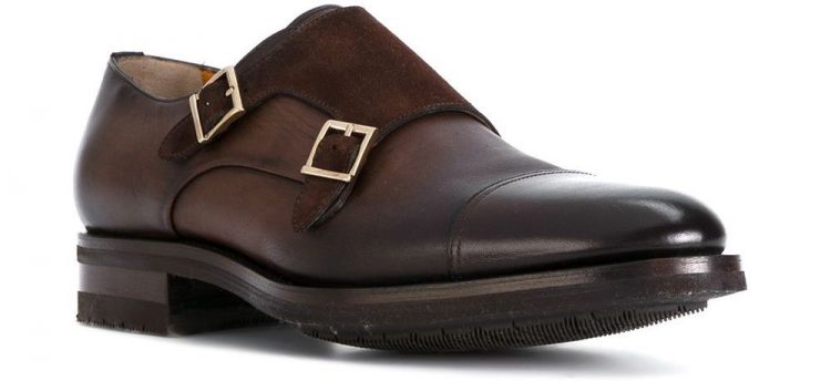 Santoni(サントーニ) ダブルモンクストラップシューズ