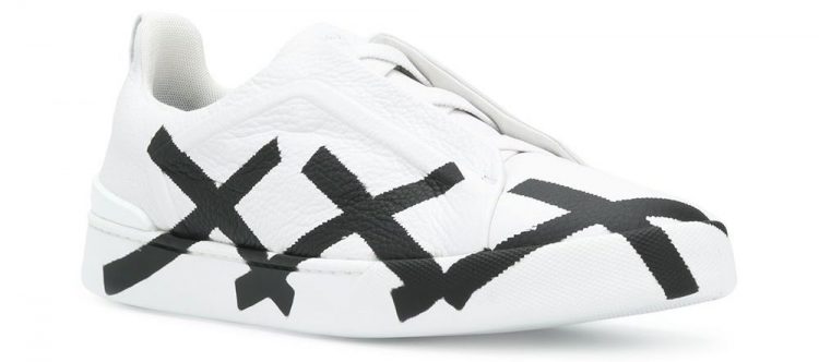 For example, sneakers like these " ERMENEGILDO ZEGNA Leather Sneakers