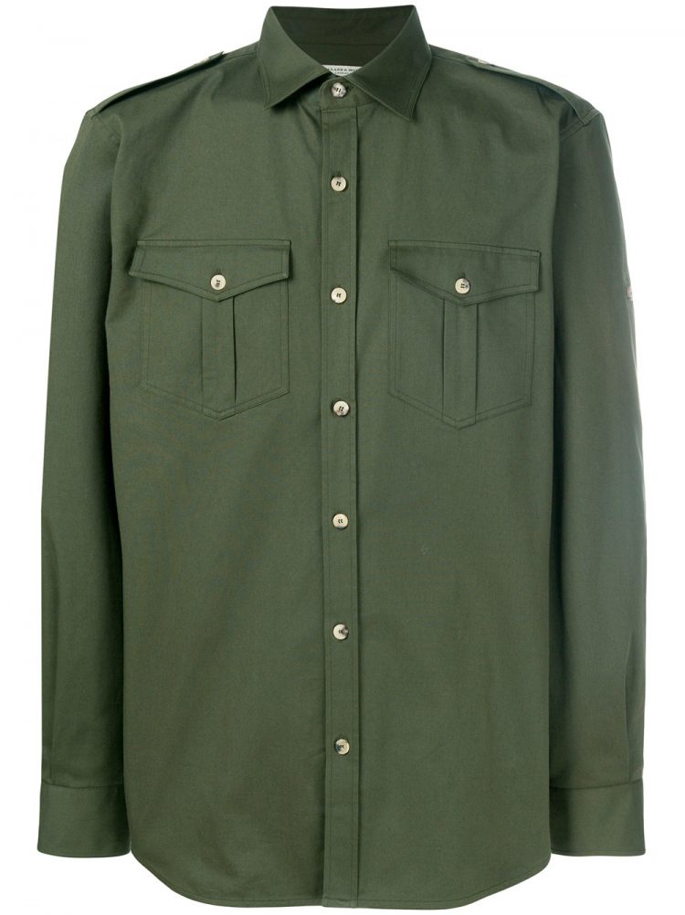 HOLLAND&HOLLAND Chest pocket shirt