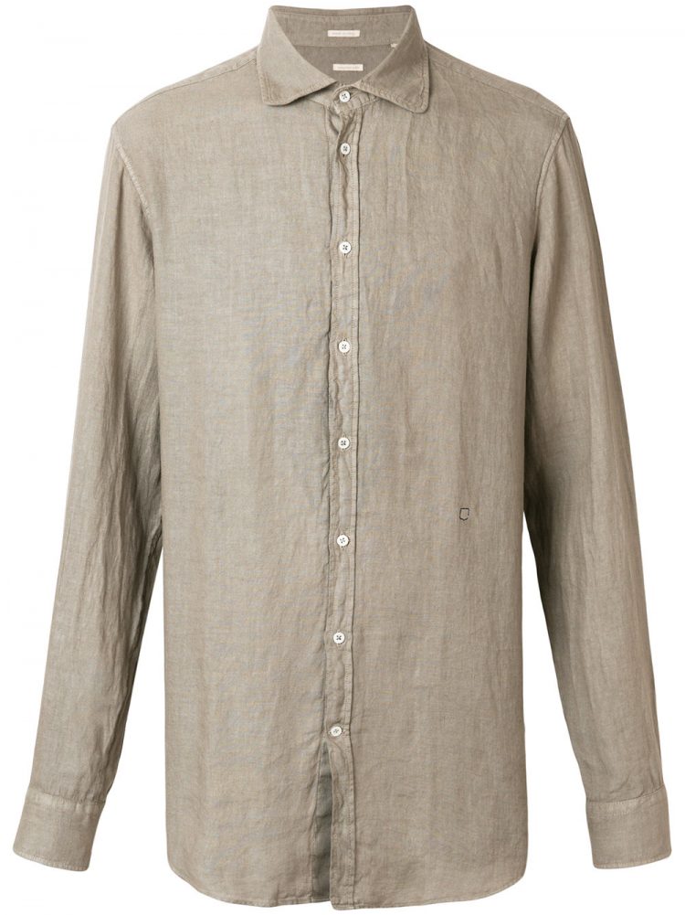 MASSIMO ALBA Khaki shirt