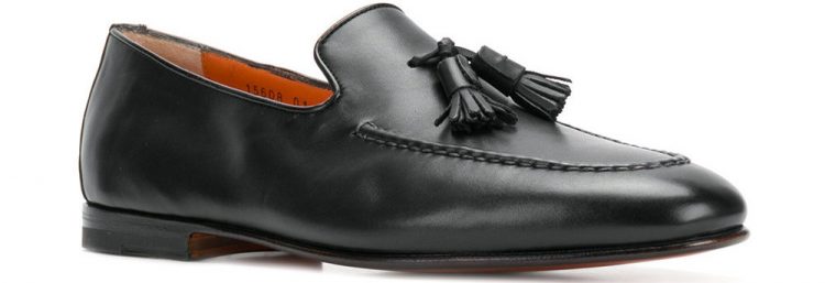 SANTONI Tassel Loafers