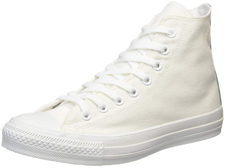 For example, high-cut sneakers like these " CONVERSE ALL STAR COLOR IN WHITE HI AS COLORINWHT HI