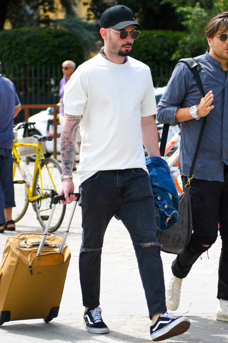Vans Sneakers Codes " "Elevate a simple outfit with Old Skools by using accessories and arranging techniques.