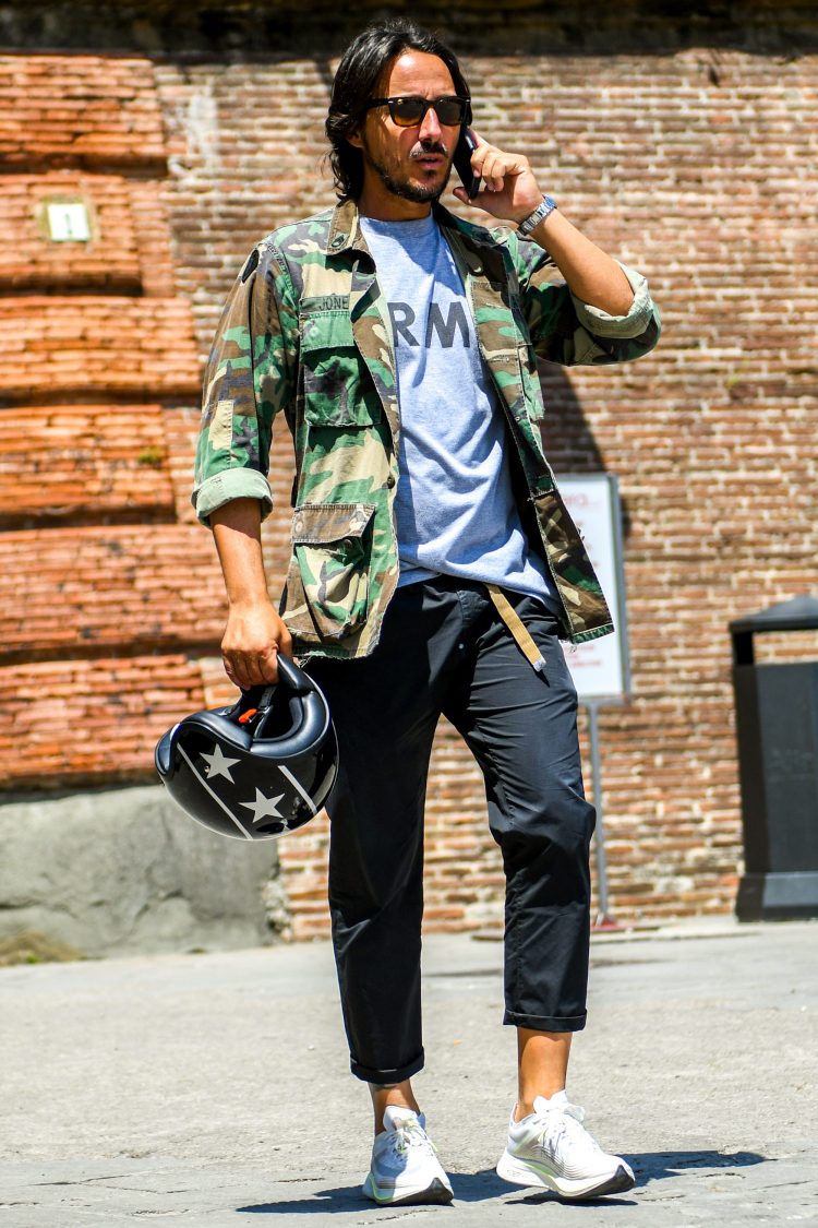 High-tech sneakers in an urban mood for stylish summer outfits