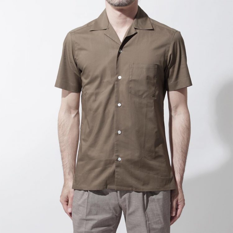 BARBA Open Collar Shirt