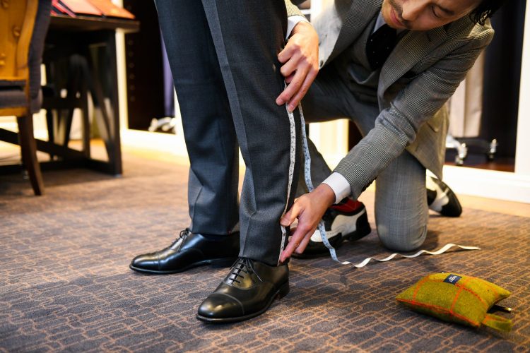 ハケット ロンドン銀座でスーツを仕立ててみた