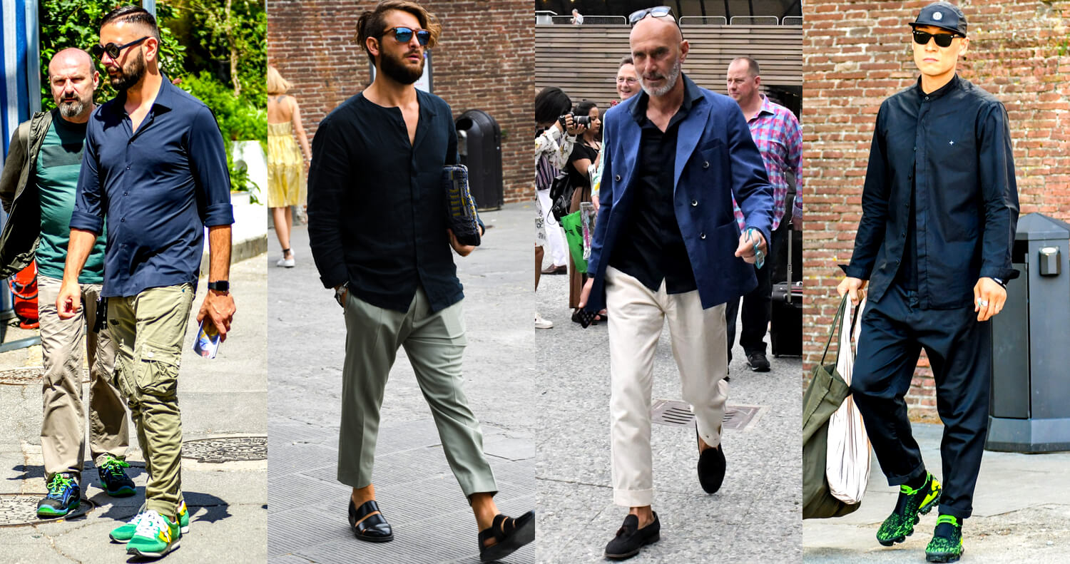 黒シャツでメンズコーデをシックに装いクールにキメる