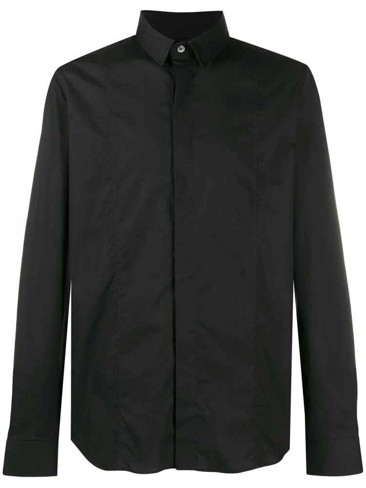 LES HOMMES Black Shirt