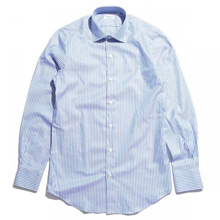FINAMORE Wide collar shirt