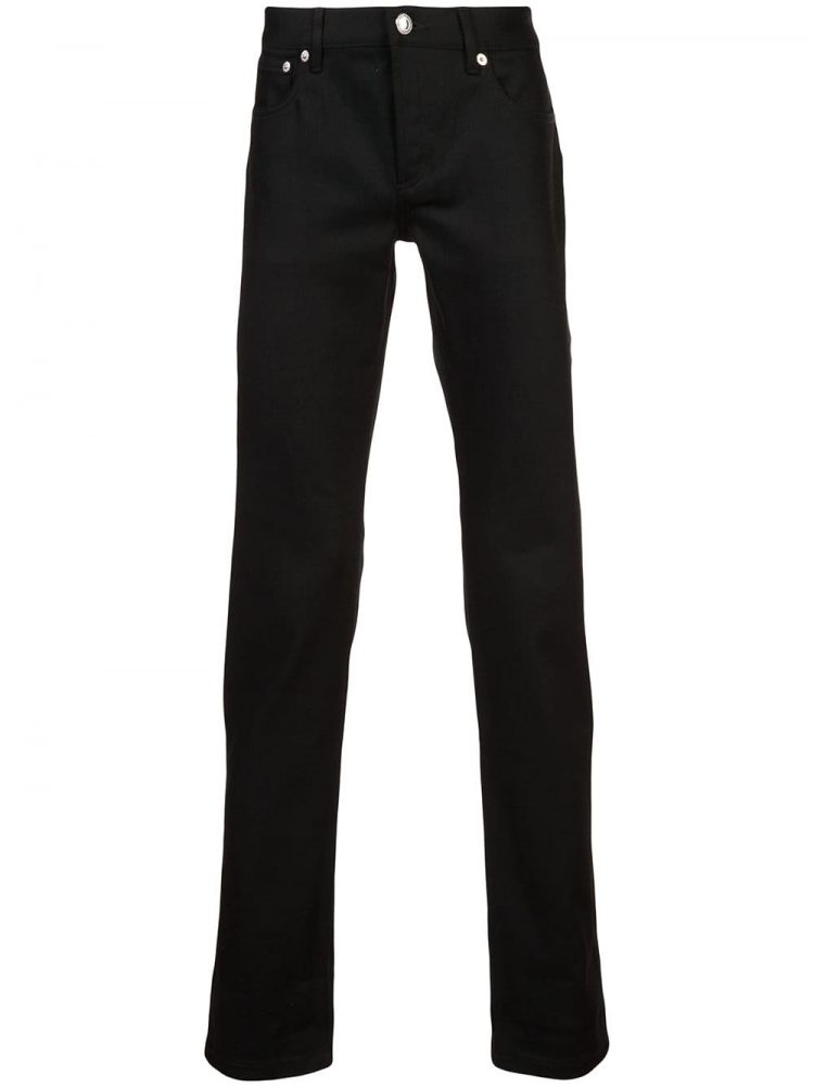 A.P.C. Straight Black Denim