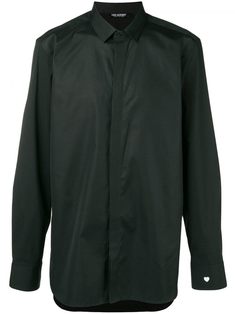 NEIL BARRETT Fly Front Shirt