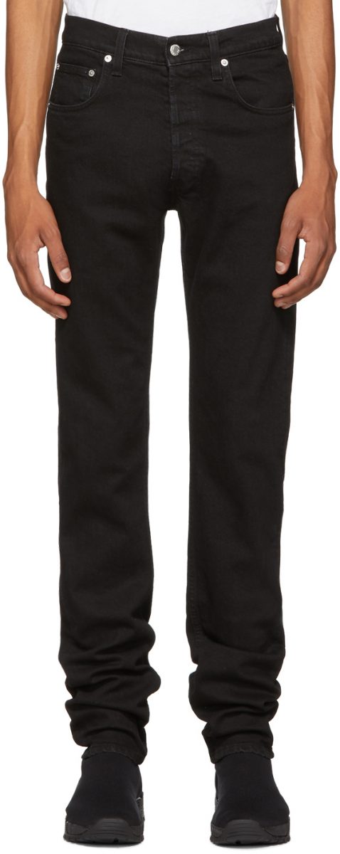 Helmut Lang Black Denim