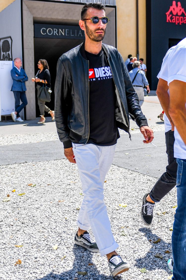 色気のある】 サルバトーレサントロ レザージャケット Salvatore