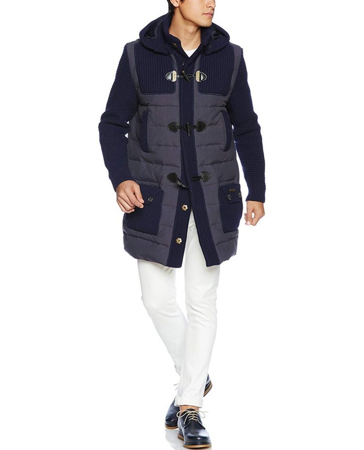 BARK Navy Duffle Coat