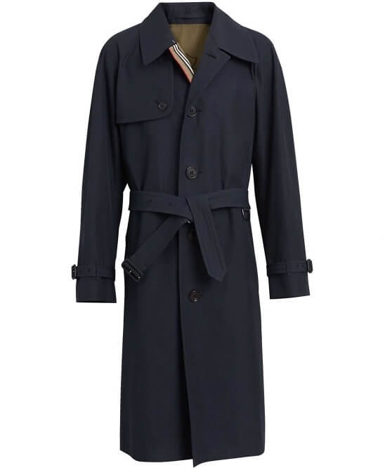 The navy coat is a versatile men's ironclad outerwear with class