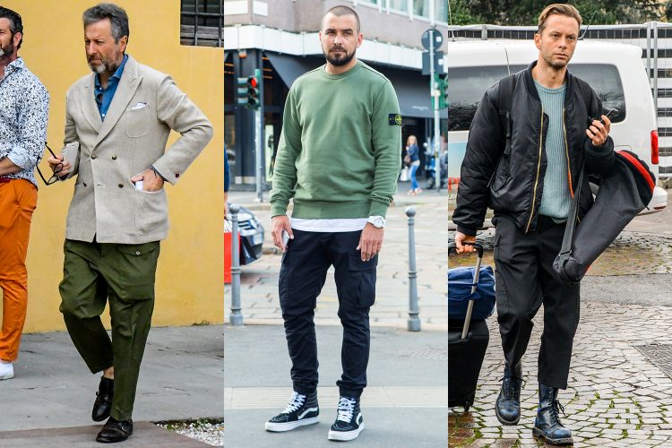Types of men's pants: "Cargo pants" with subtle work and military details