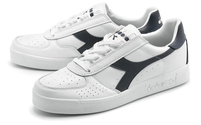 diadora(ディアドラ)スニーカー B.ELITE ホワイト×ブルーデニム