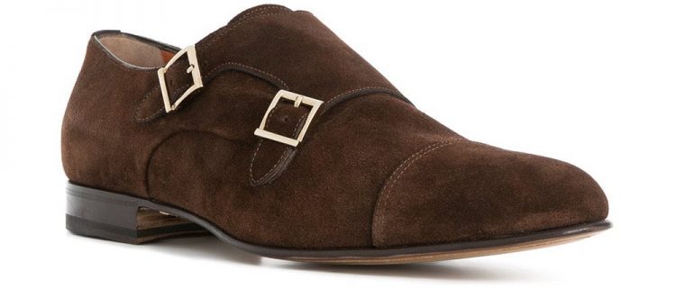 SANTONI(サントーニ) モンクストラップ シューズ
