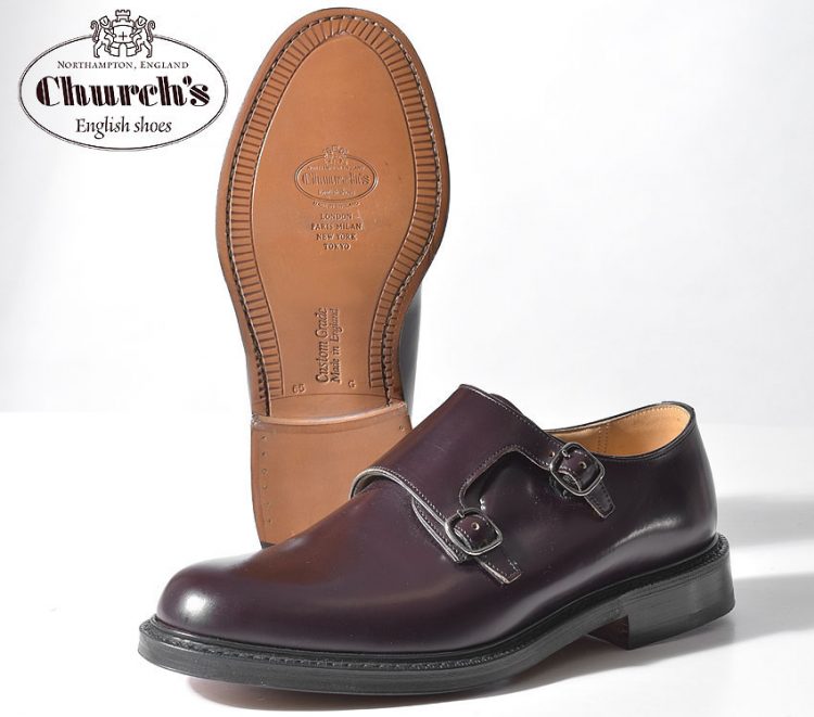 CHURCHS Double Monk Strap Shoes LAMBOURN