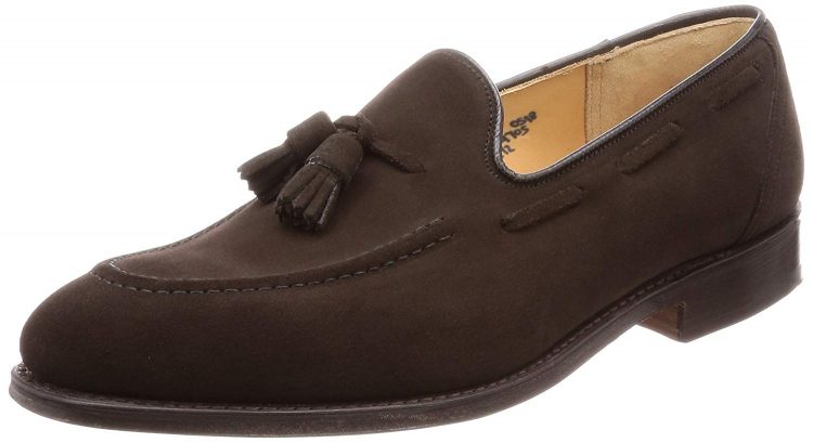CHURCH'S suede shoes tassel loafers KINGSLEY2