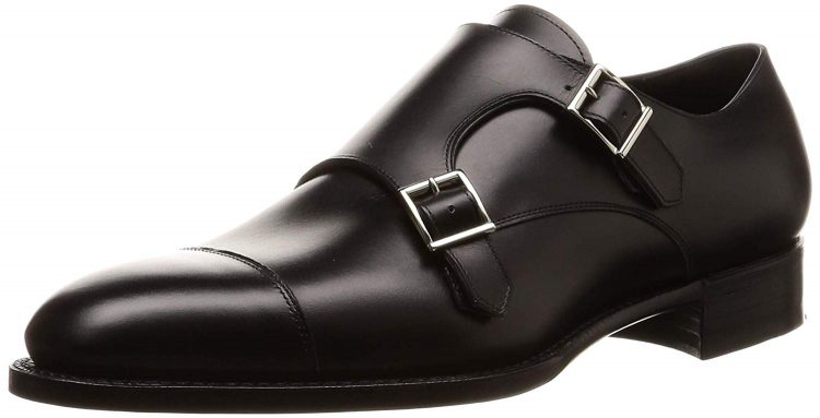 Sanyo Yamacho Genshiro Double Monk Strap Shoes