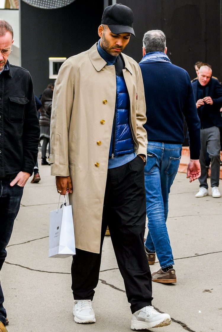Men's Winter Coordinate Case Study with Layered Clothing: "Sporty Coat Style with Inner Down!