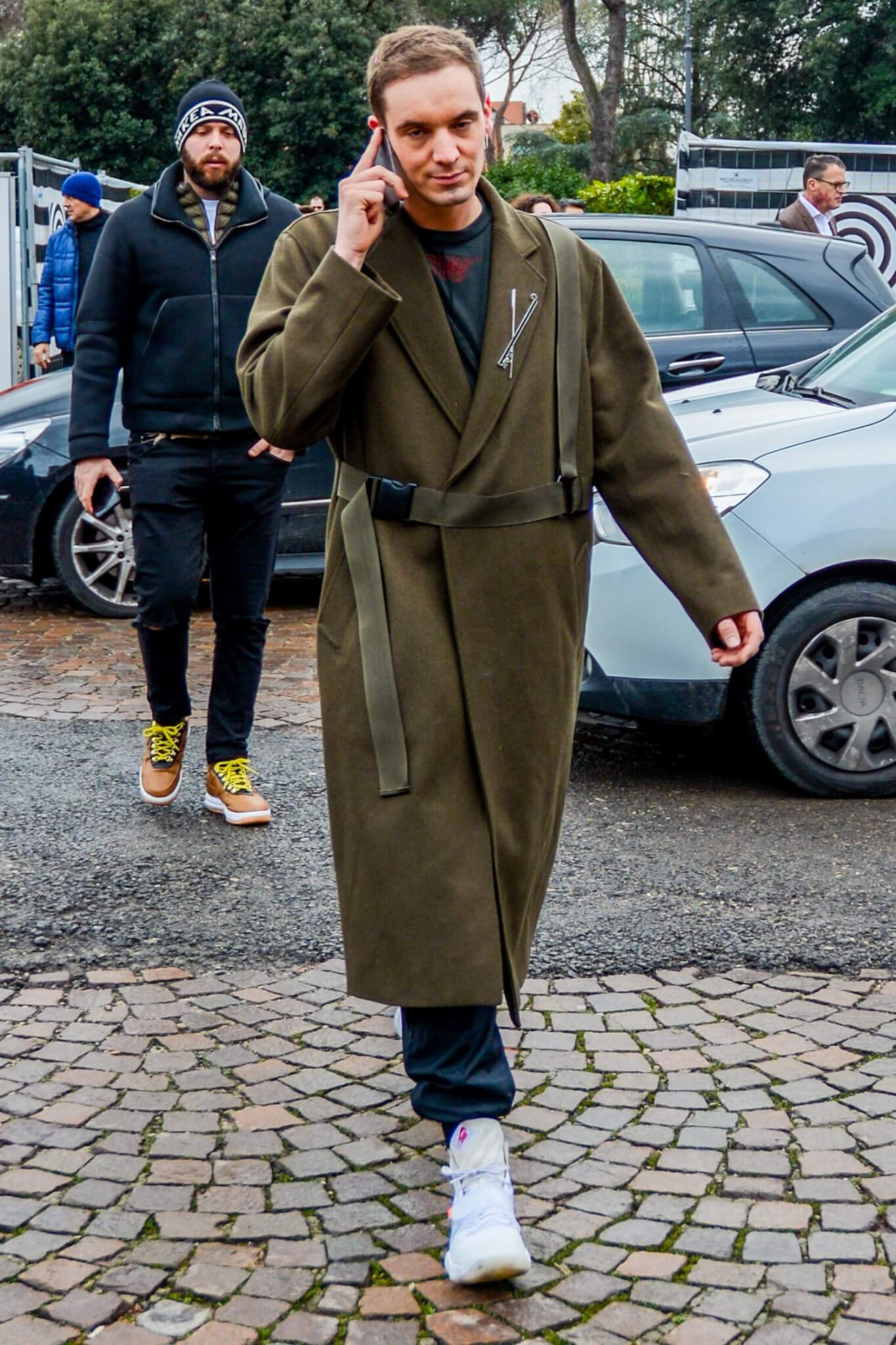 nike off white trench coat