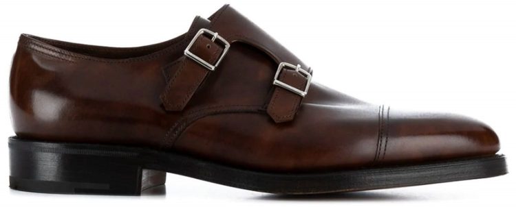 JOHN LOBB Willian double monk strap shoes