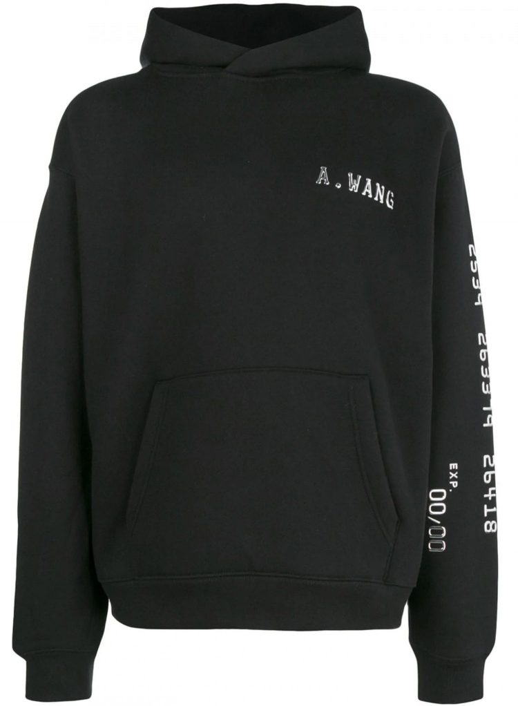 ALEXANDER WANG ロゴ パーカー
