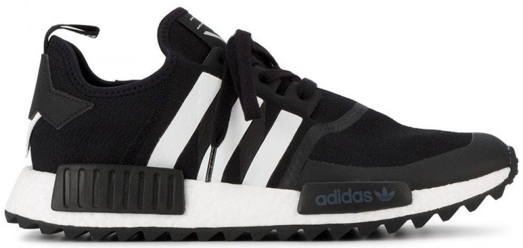 The jagged sole adds a rugged look to the " NMD Trail