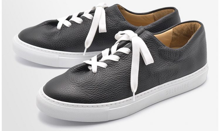 SOLOVIERE leather sneakers