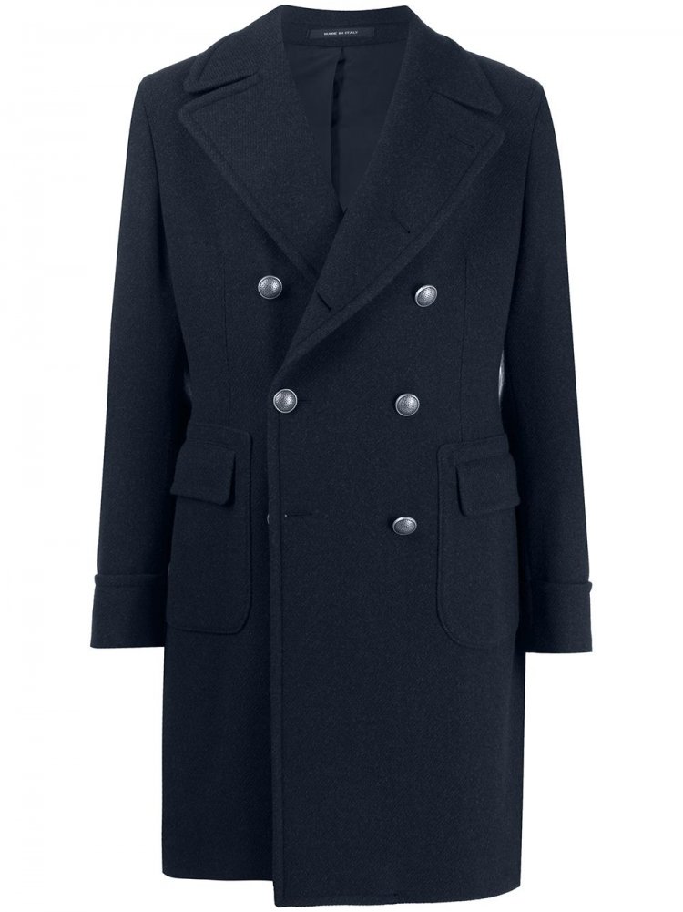TAGLIATORE Navy Coat