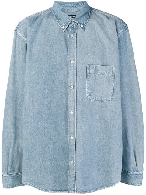 Balenciaga Denim Shirt