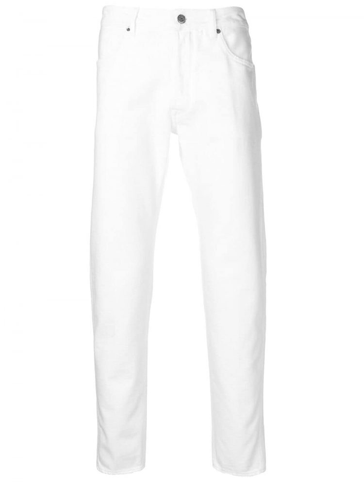 Golden Goose Deluce Brand White Jeans