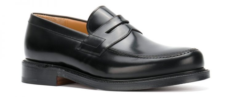 Loafers from "Church's" with a stately English appearance