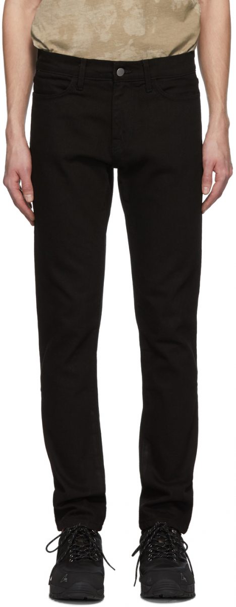 424 (Forty Four) Black Denim