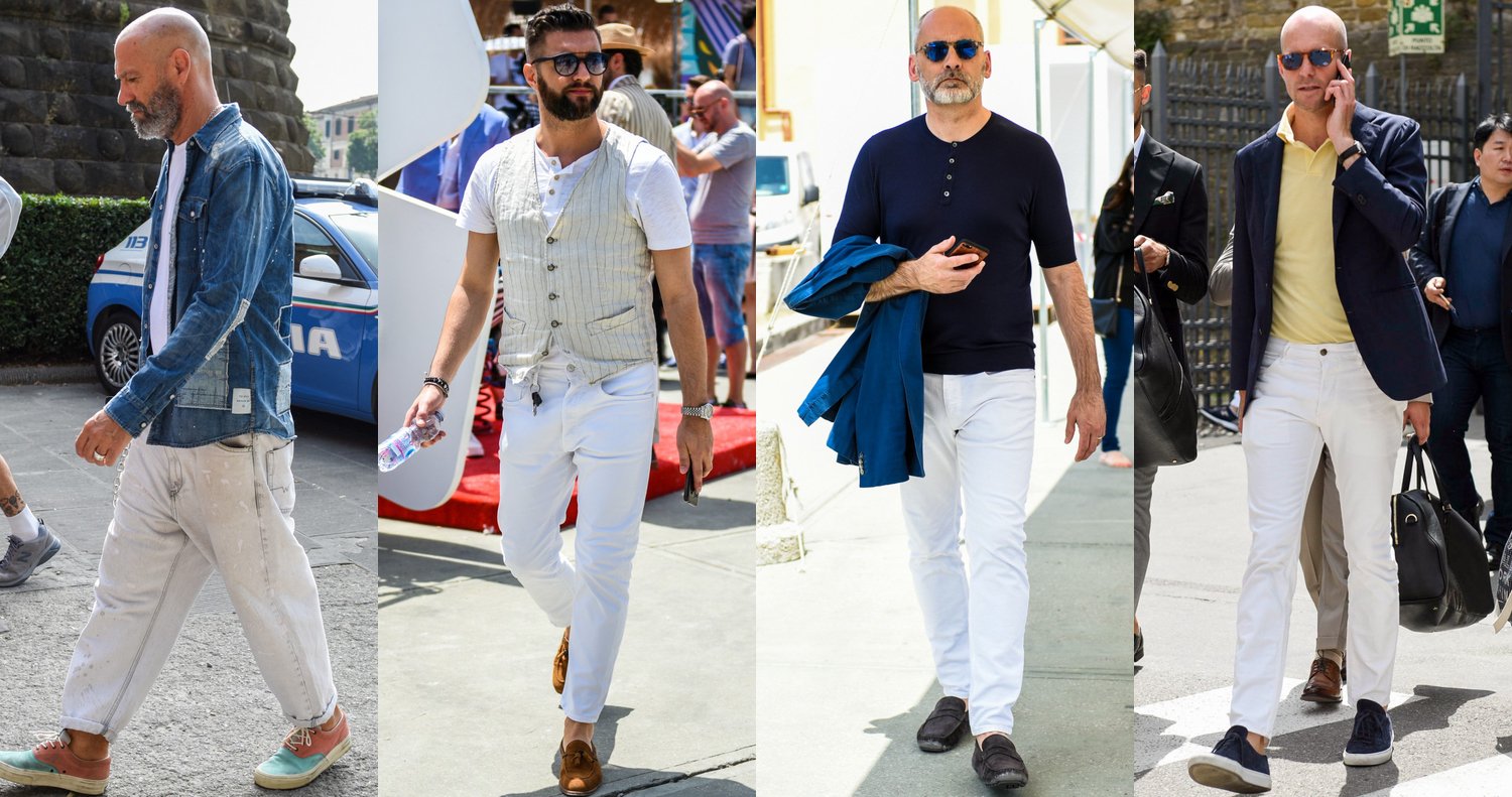 ホワイトジーンズは“イイこと尽くめ”の万能パンツ！注目のメンズコーデアイテムを紹介 | メンズファッションメディア OTOKOMAE / 男前研究所
