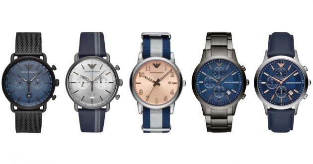 EMPORIO ARMANI presents a collection of watches and jewelry that evoke the freshness of spring