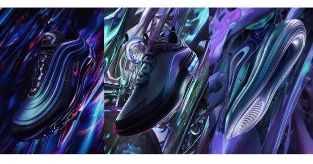 Check out the ” Air Max Throwback Future Pack ” featuring 8 popular Air Max models in futuristic colors.