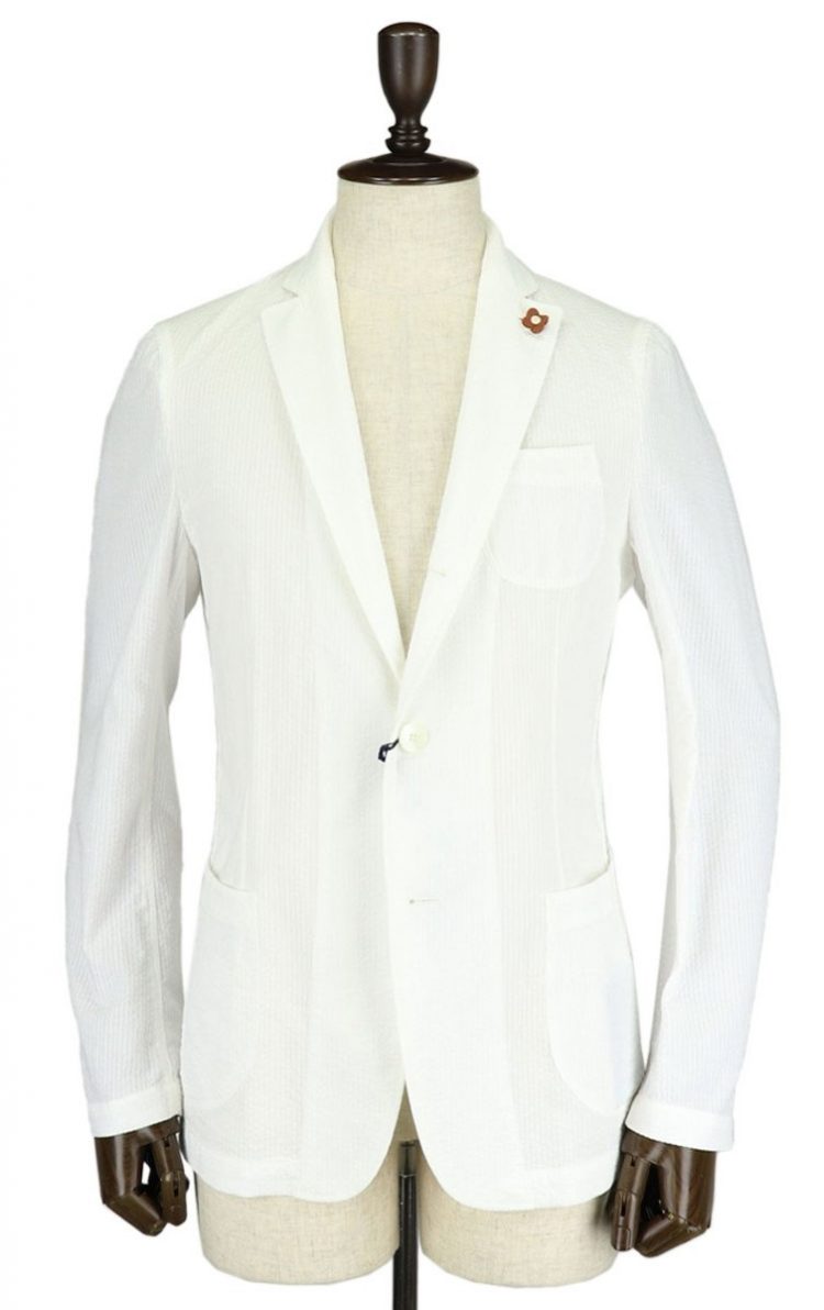 lardini lardini white jacket