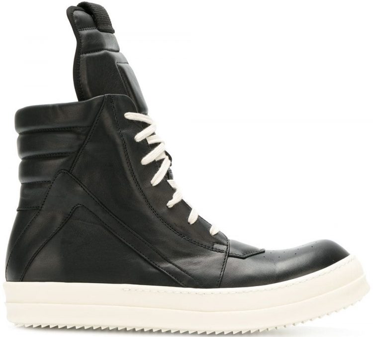 RICK OWENS High Cut Sneakers