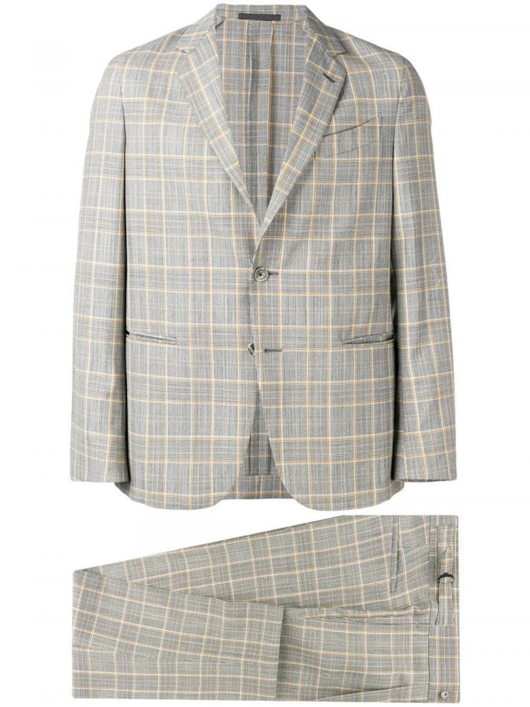 Recommended brand of checked suits (3) "Caruso