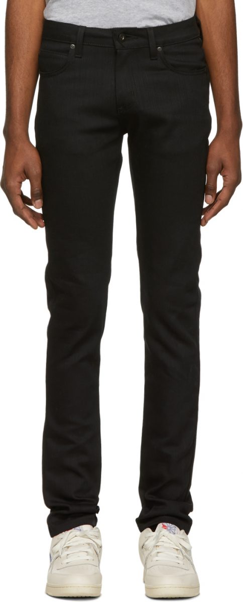 Naked & Famous Denim Black Skinny Guy
