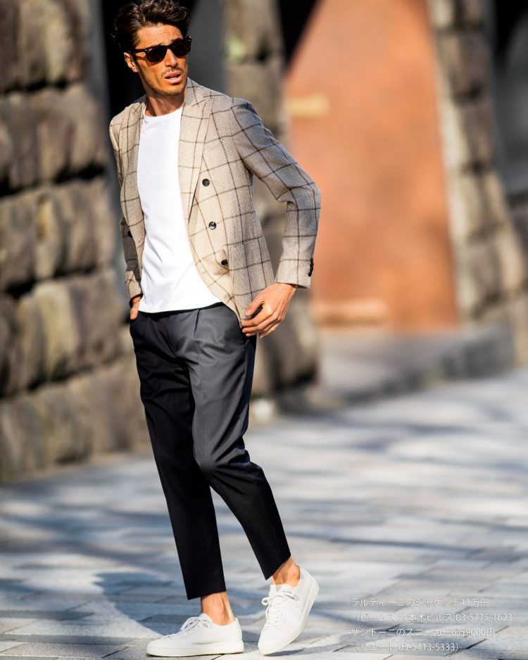 Attraction of beautiful slacks (4) "Slacks that serve as a bridge between jackets and sneakers should be tailored in this manner!