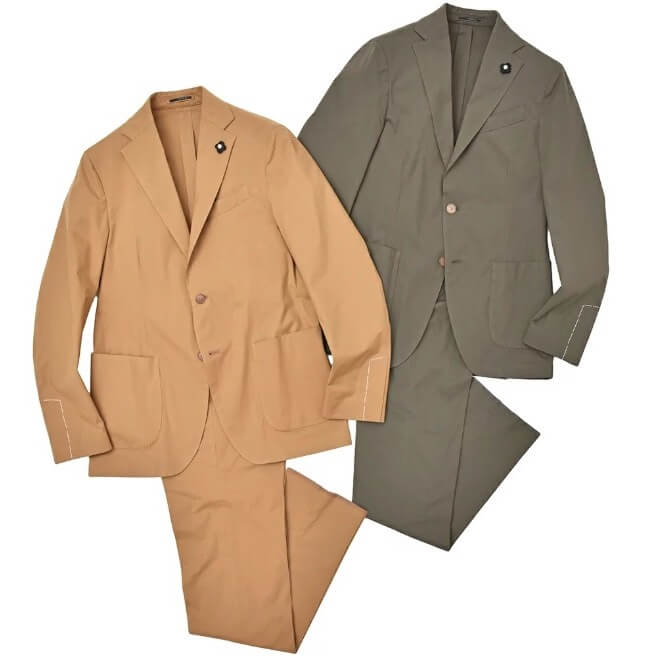 Recommended Brown Suits (3) LARDINI Packable Brown Suits